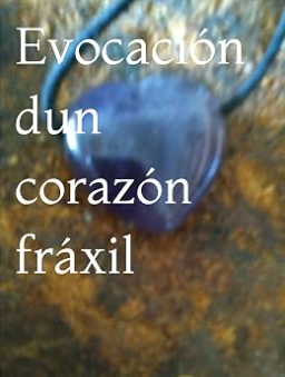 Portada del libro Evocación dun Corazón Fráxil de Alba Remacho Montaño